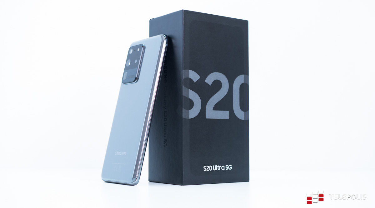 Samsung Galaxy S20 Ultra 5G - zestaw sprzedażowy