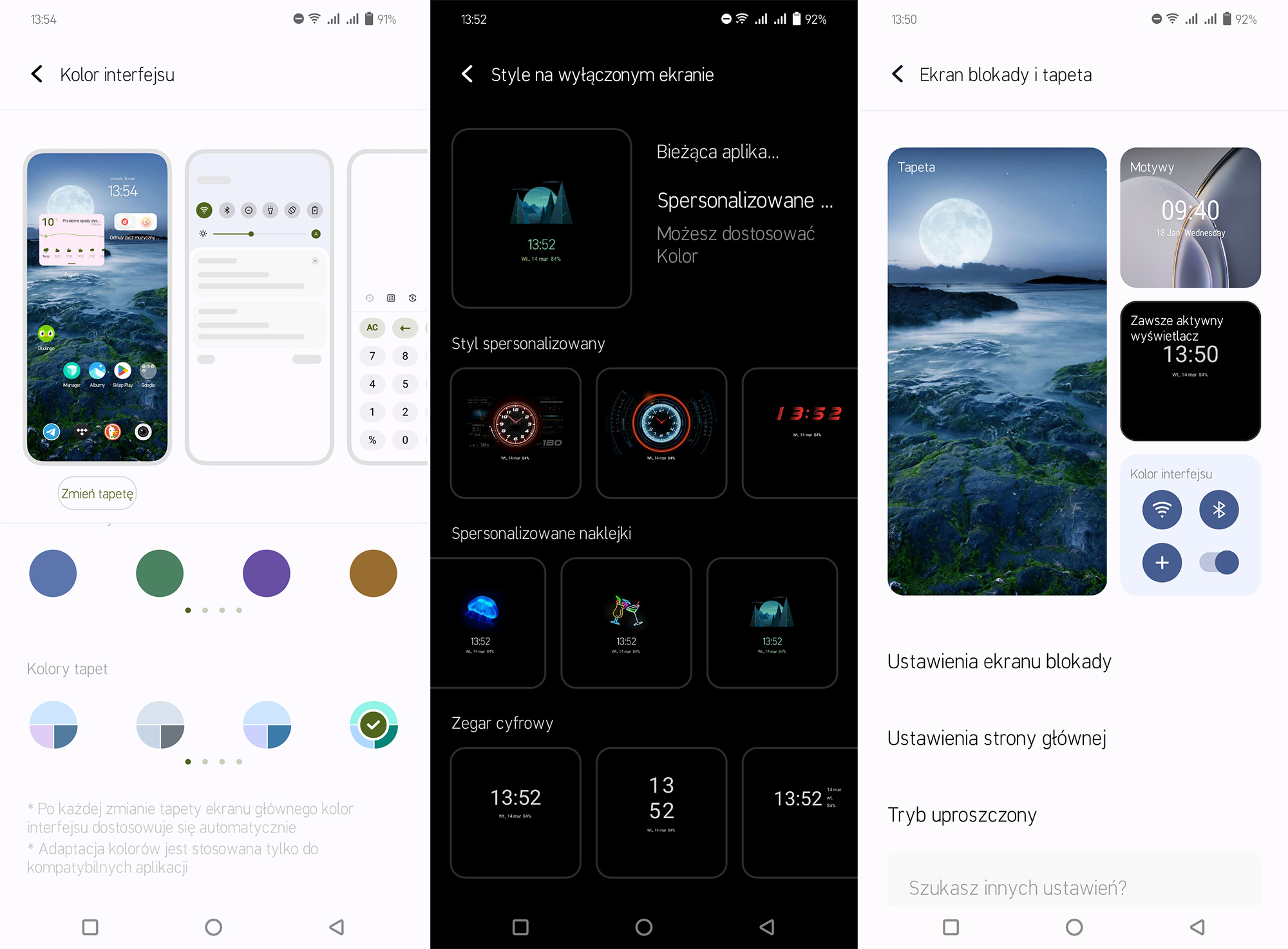 Funkcje personalizacji Androida na vivo X90 Pro