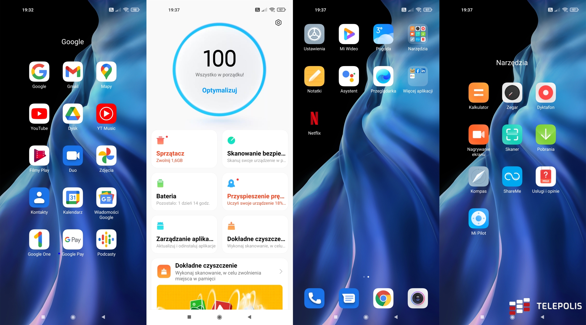 Xiaomi Mi 11 zrzuty - aplikacje