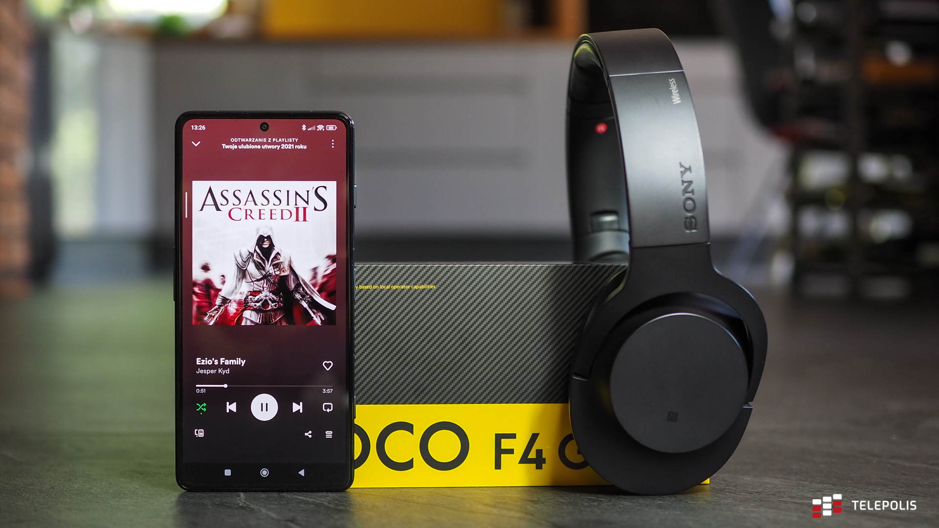 Xiaomi Poco F4 GT słuchawki