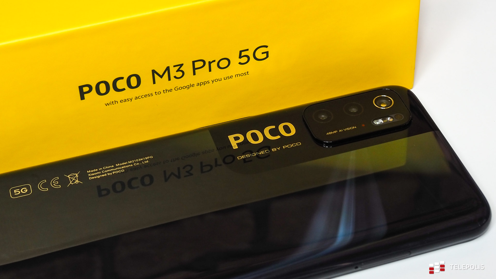 Xiaomi Poco M3 Pro 5G z pudełkiem